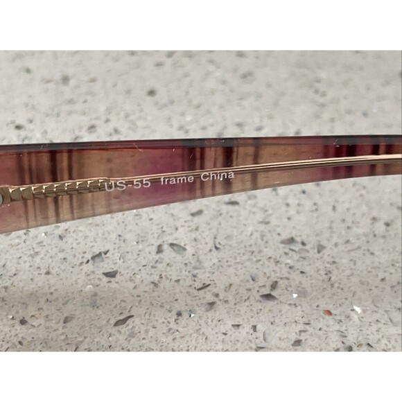 Capri 4U US55 Brown 46-15-130 Brown Multi Fade Full Rim Eyeglasses Frames ONLY - Picture 6 of 11